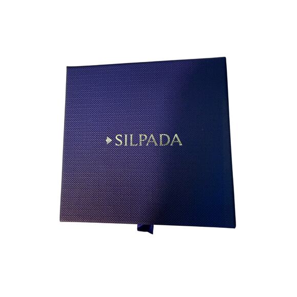 Silpada 'Empowered' Set of Three Bangles in Sterling Silver - Picture 3 of 3